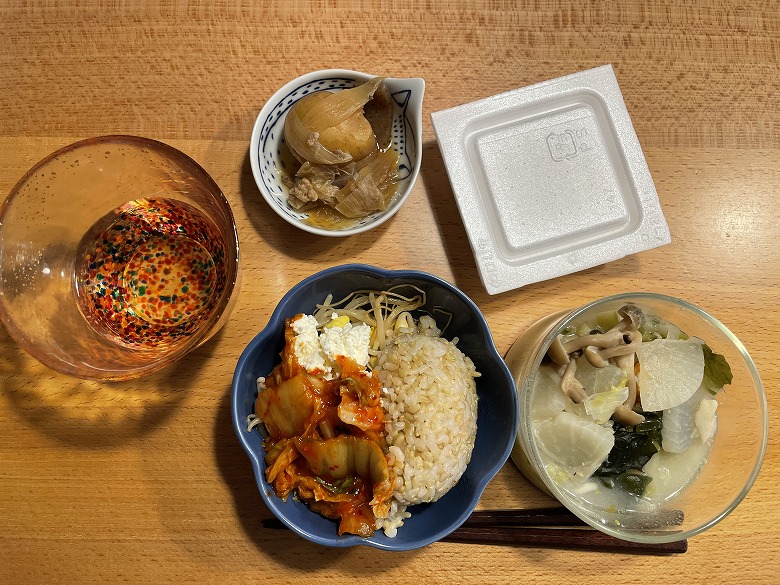 【週刊スラット -Week 4】キムチ、もずく酢食事例②