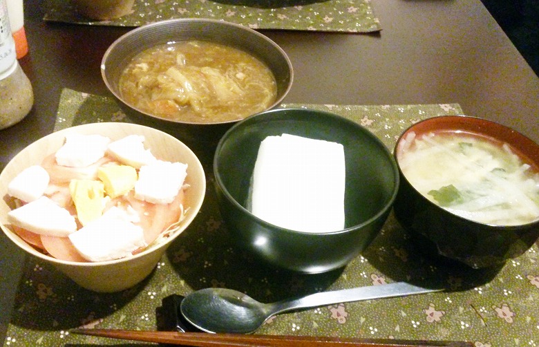 【週刊スラット -Week 5】糖質制限ダイエット食事　豆腐料理②