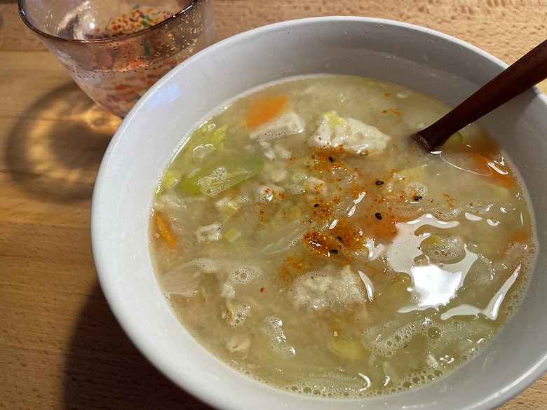 【週刊スラット -Week 6】温かいスープや食べ物