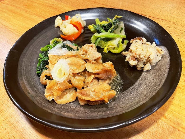 おすすめのダイエット向け冷凍宅食サービスをランキング形式で徹底比較「nosh」豚の生姜焼き