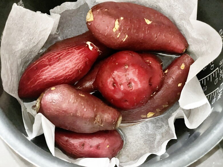 【週刊スラット -Week 17】ふかし芋を炊飯器で作る方法②